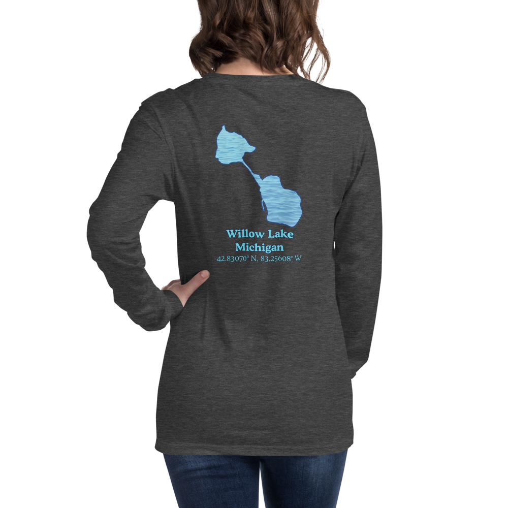 Willow Lake Long Sleeve Unisex T-shirt