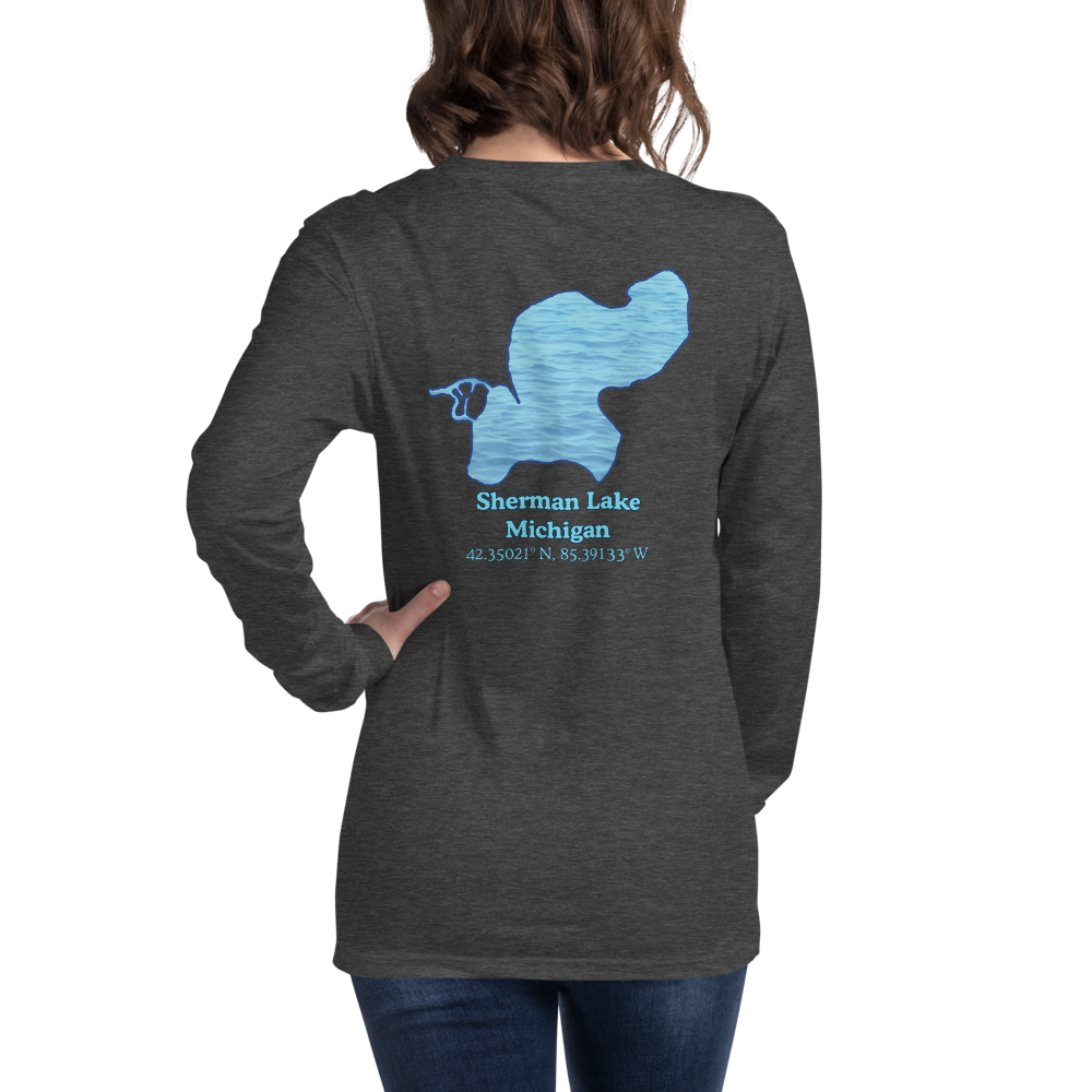 Sherman Lake Long Sleeve Unisex T-shirt
