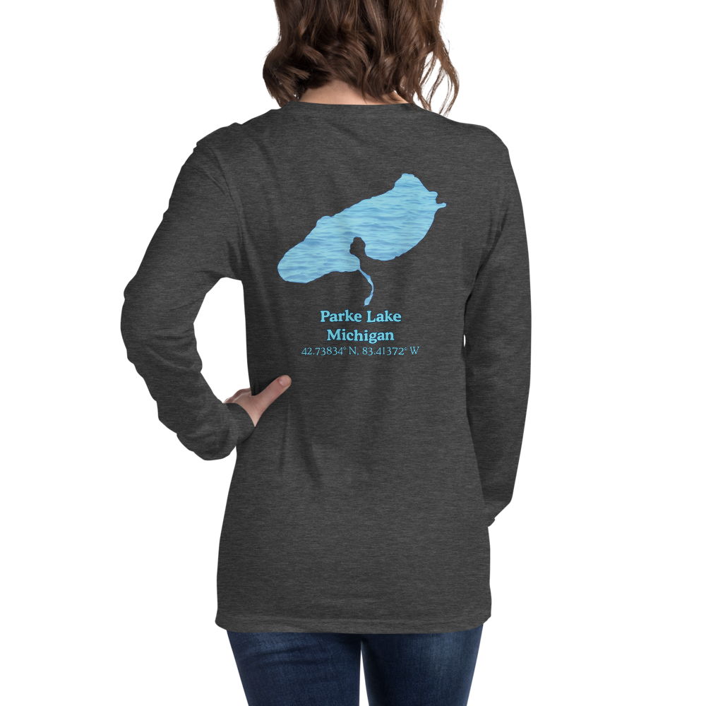 Parke Lake Long Sleeve Unisex T-shirt