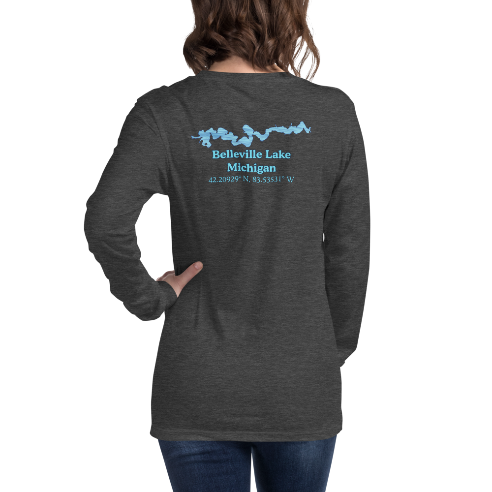 Belleville Lake Long Sleeve Unisex T-shirt
