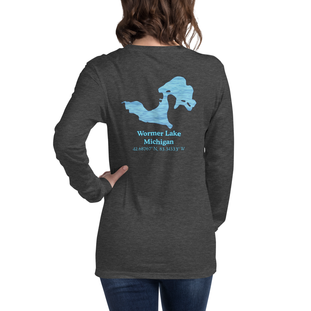 Wormer Lake Long Sleeve Unisex T-shirt