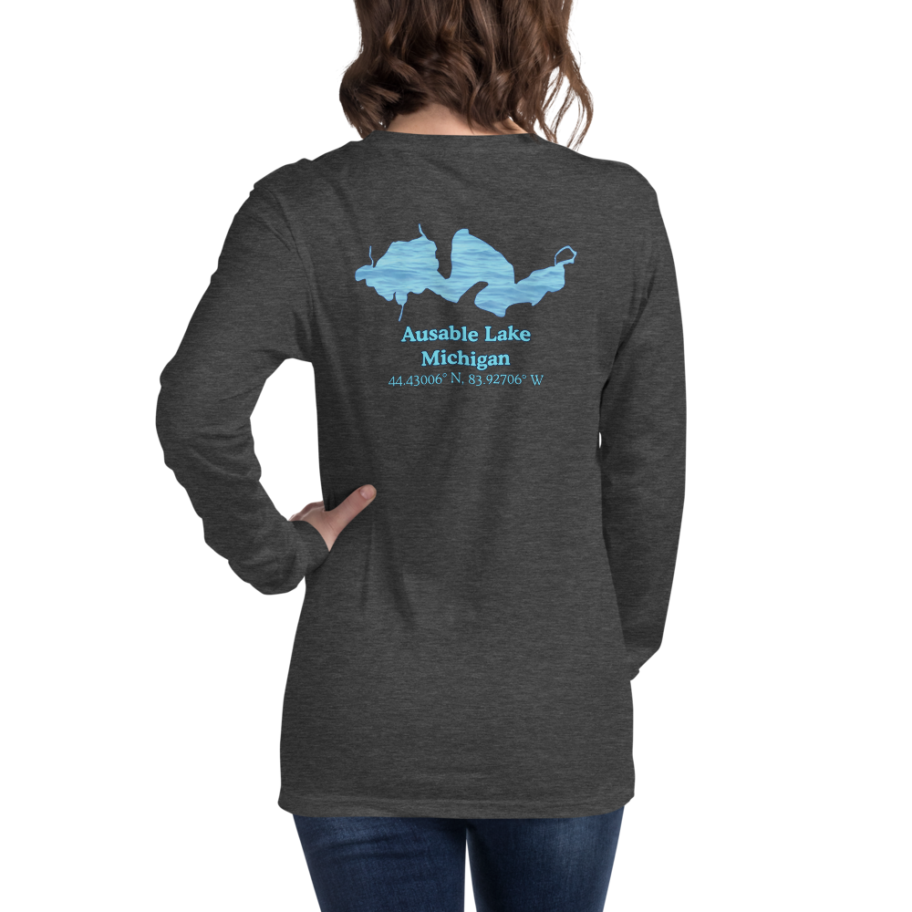 Ausable Lake Long Sleeve Unisex T-shirt