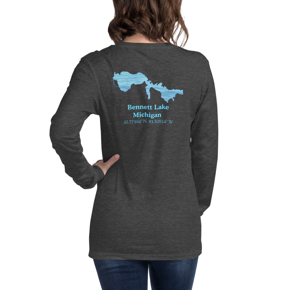 Bennett Lake Long Sleeve Unisex T-shirt