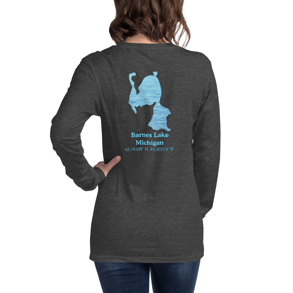 Barnes Lake Long Sleeve Unisex T-shirt
