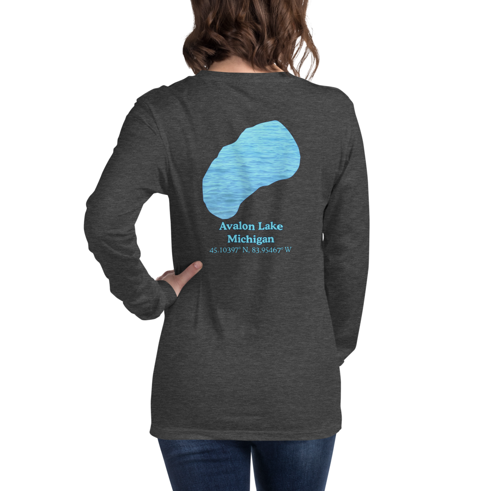 Avalon Lake Long Sleeve Unisex T-shirt