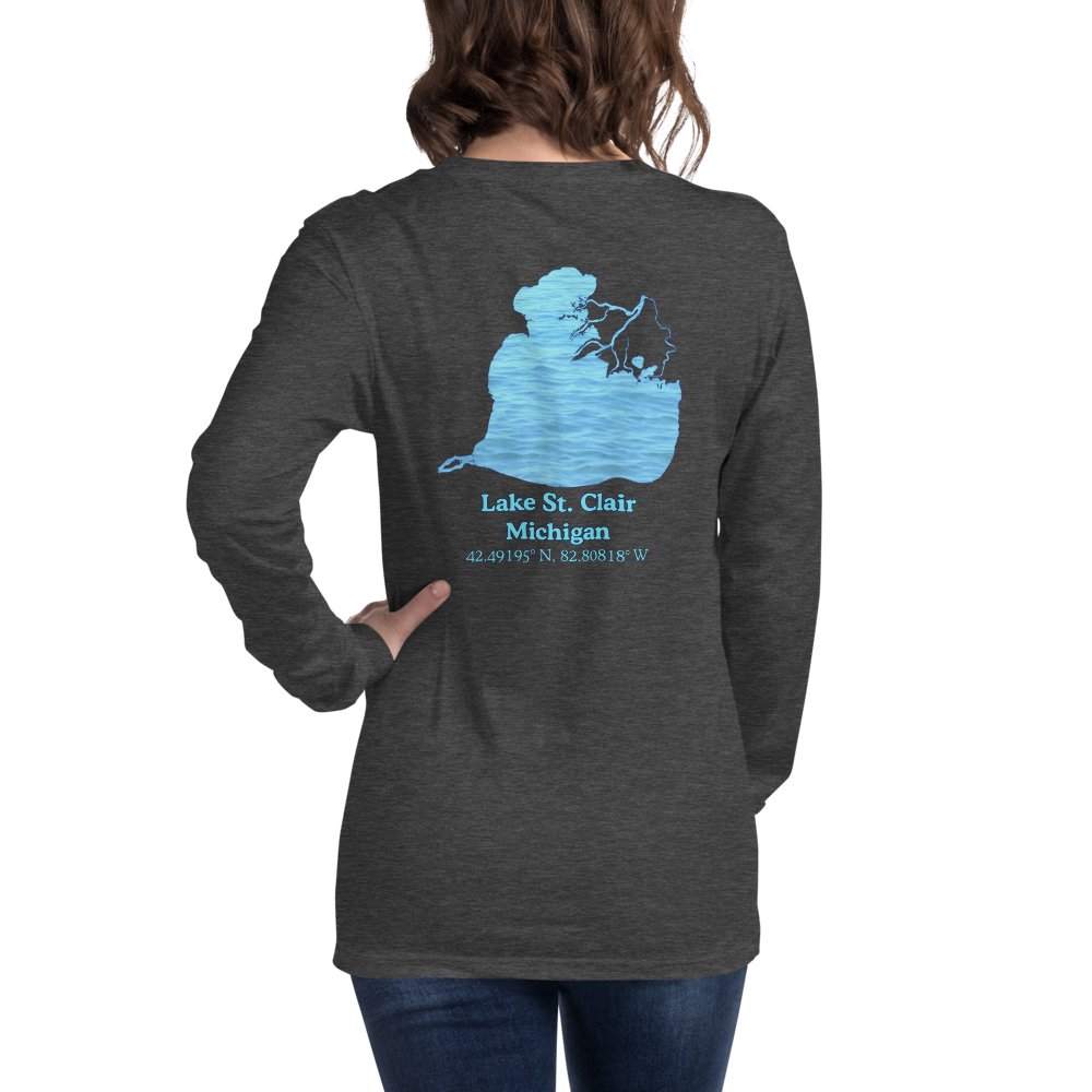 Lake St. Clair Long Sleeve Unisex T-shirt
