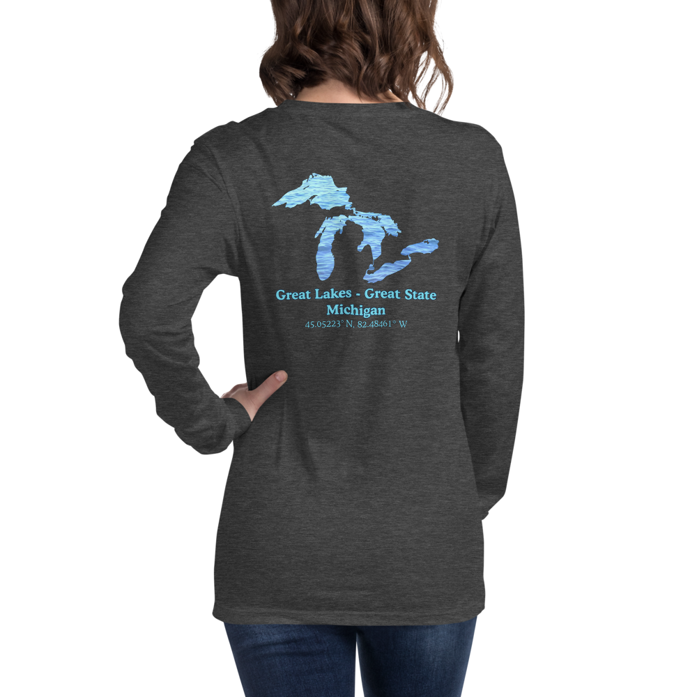 Great Lakes - Great State Long Sleeve Unisex T-shirt