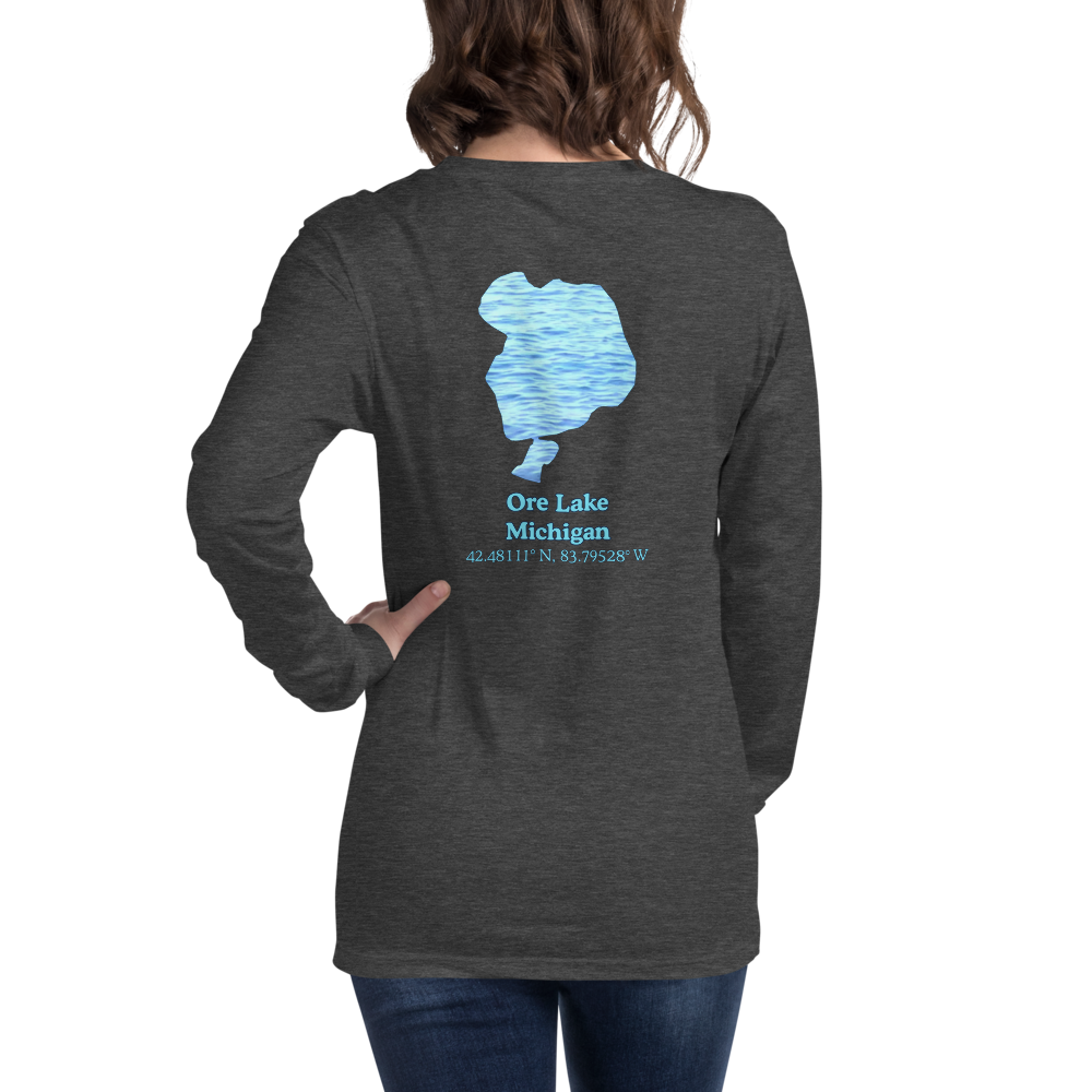 Ore Lake Long Sleeve Unisex T-shirt