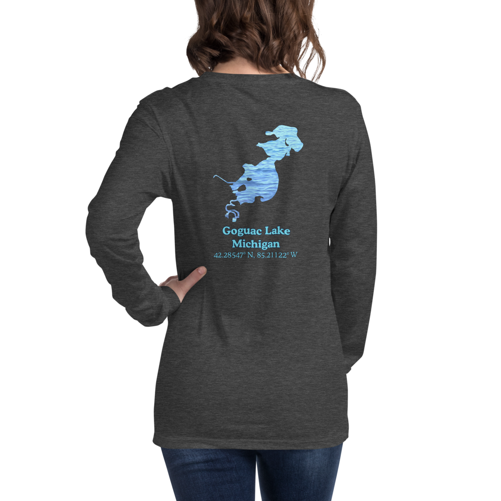 Goguac Lake Long Sleeve Unisex T-shirt
