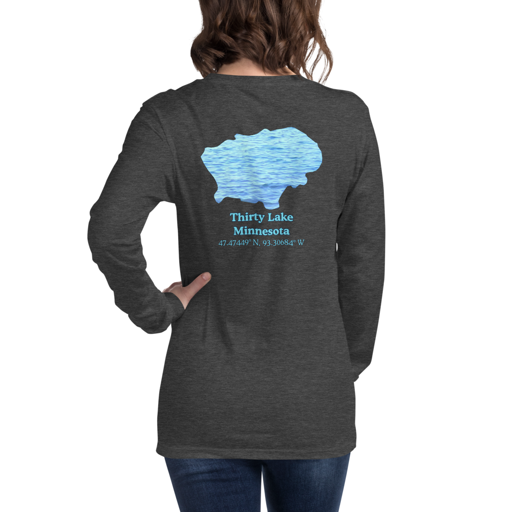 Thirty Lake Long Sleeve Unisex T-shirt