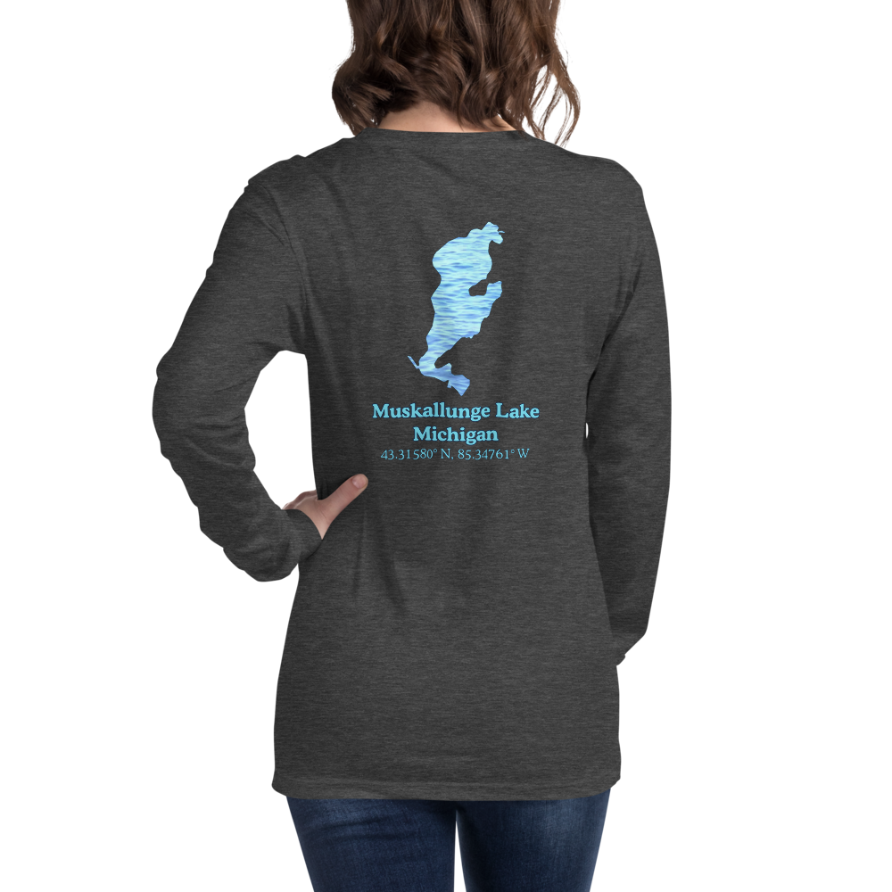 Muskallunge Lake Long Sleeve Unisex T-shirt