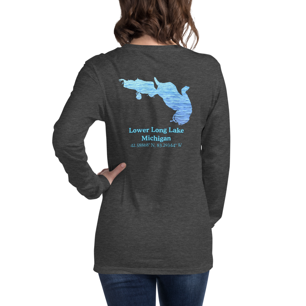 Lower Long Lake Long Sleeve Unisex T-shirt