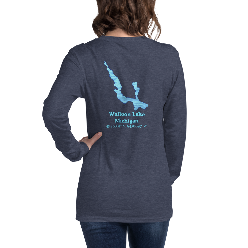 Walloon Lake Long Sleeve Unisex T-shirt