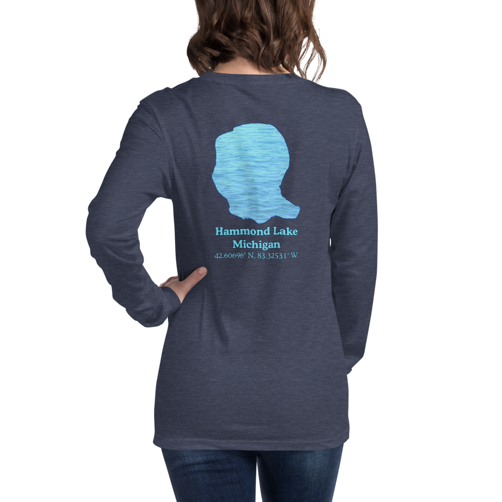 Hammond Lake Long Sleeve Unisex T-shirt