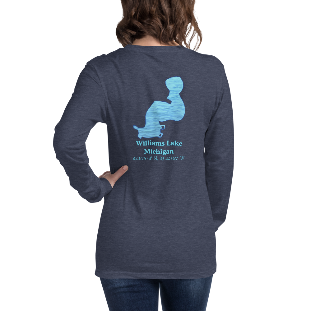 Williams Lake Long Sleeve Unisex T-shirt