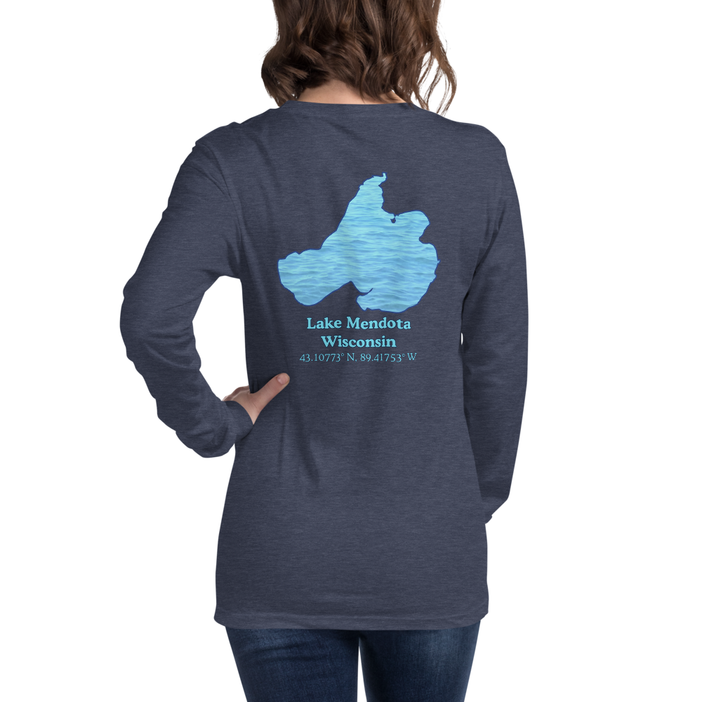 Lake Mendota Long Sleeve Unisex T-shirt