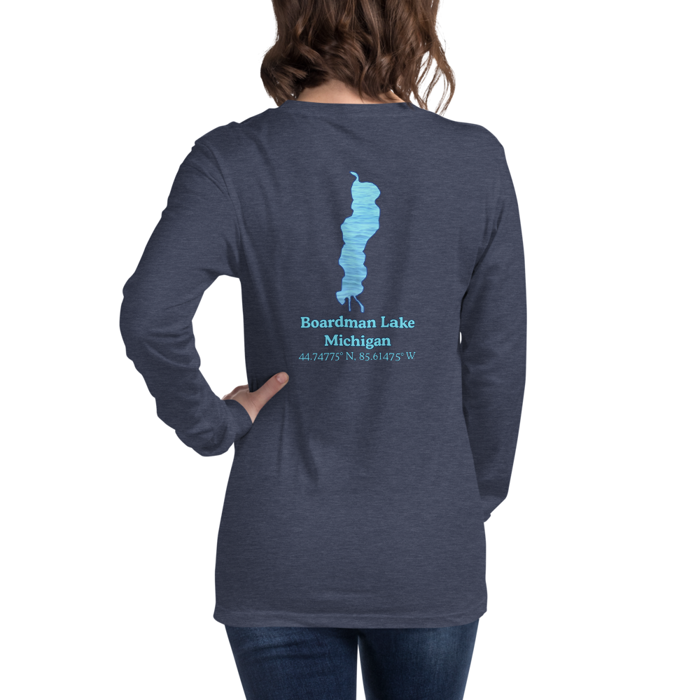 Boardman Lake Long Sleeve Unisex T-shirt