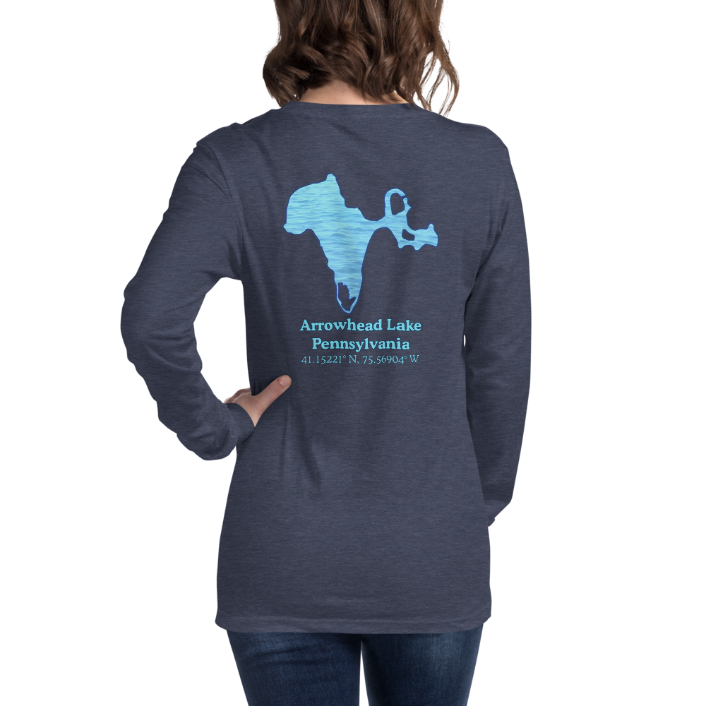 Arrowhead Lake Long Sleeve Unisex T-shirt