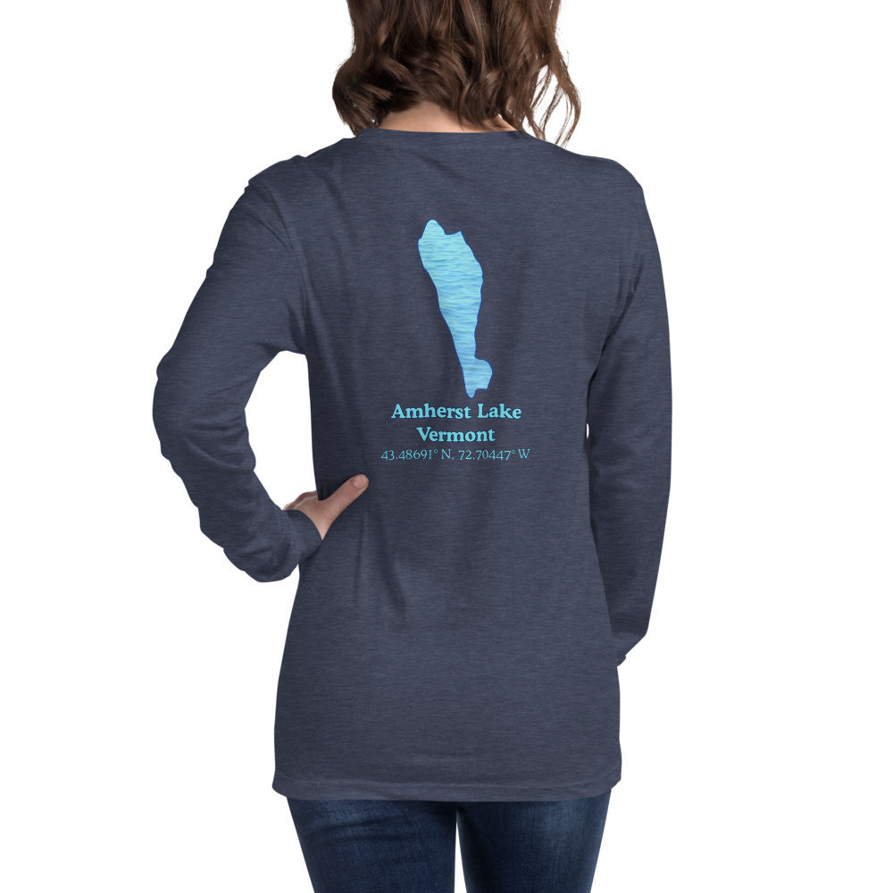 Amherst Lake Long Sleeve Unisex T-shirt