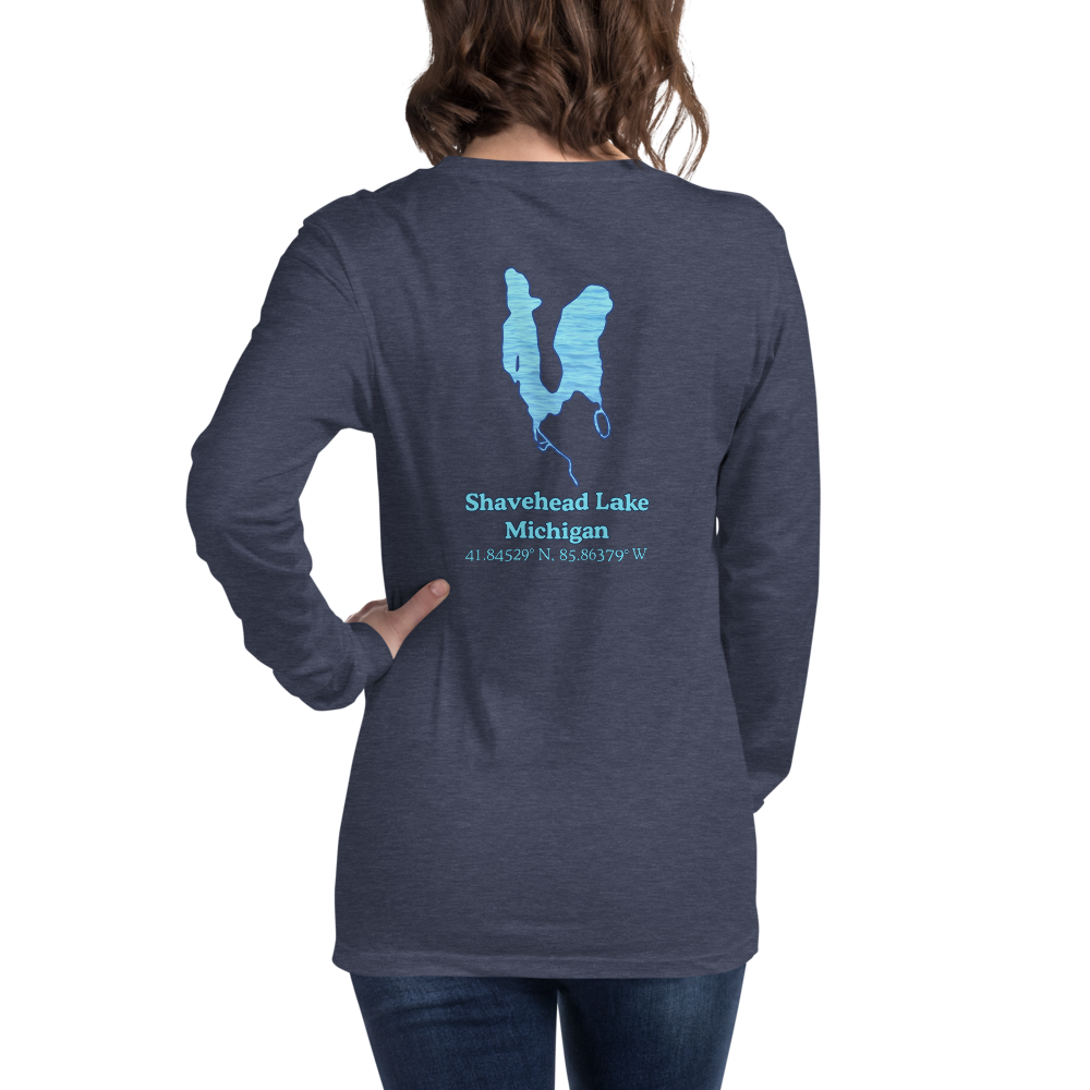 Shavehead Lake Long Sleeve Unisex T-shirt