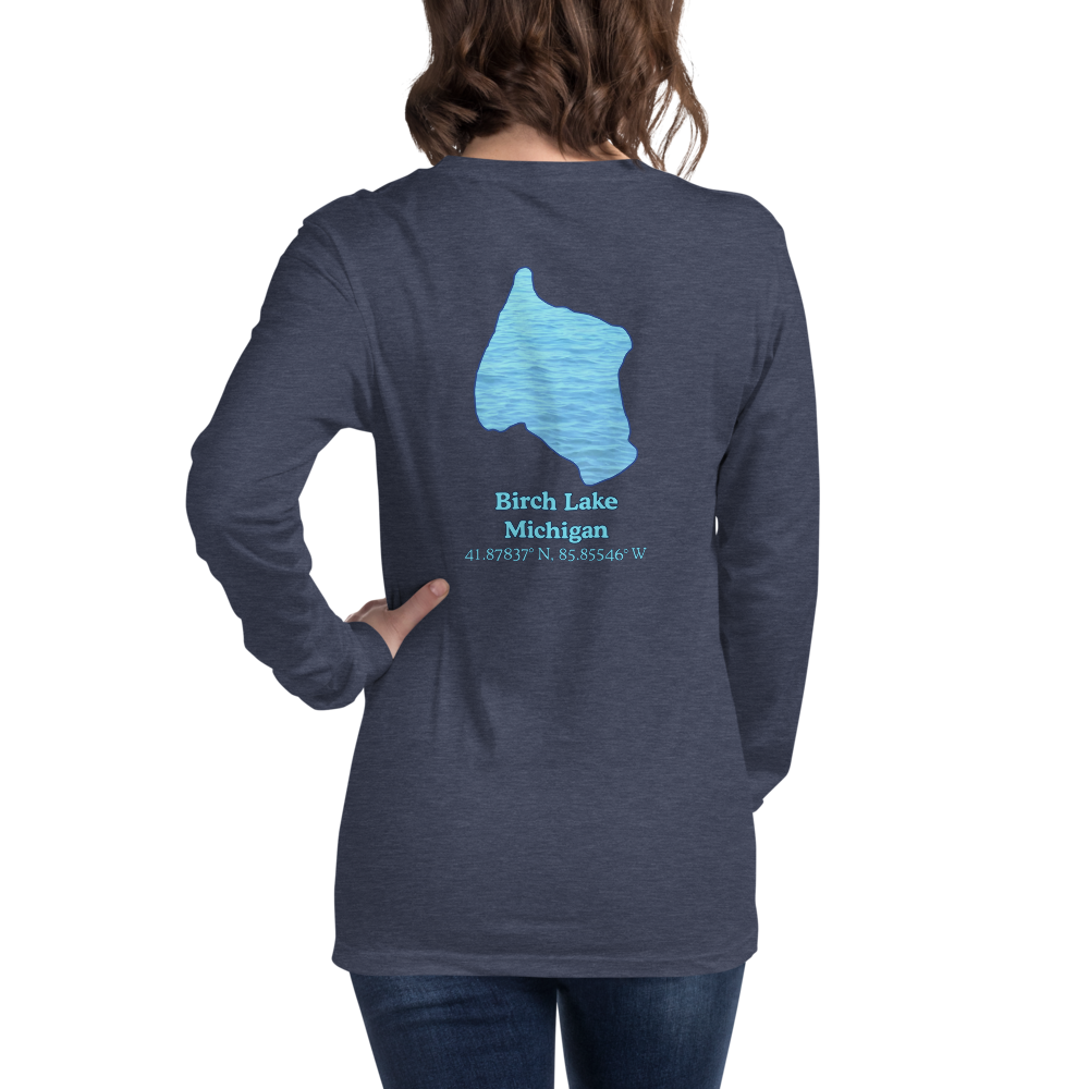 Birch Lake Long Sleeve Unisex T-shirt