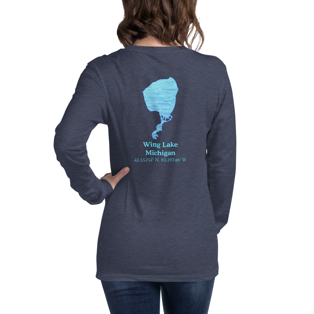 Wing Lake Long Sleeve Unisex T-shirt