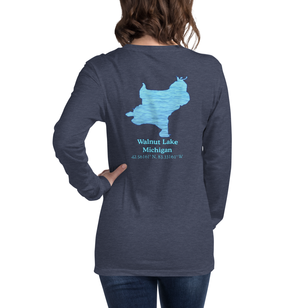 Walnut Lake Long Sleeve Unisex T-shirt