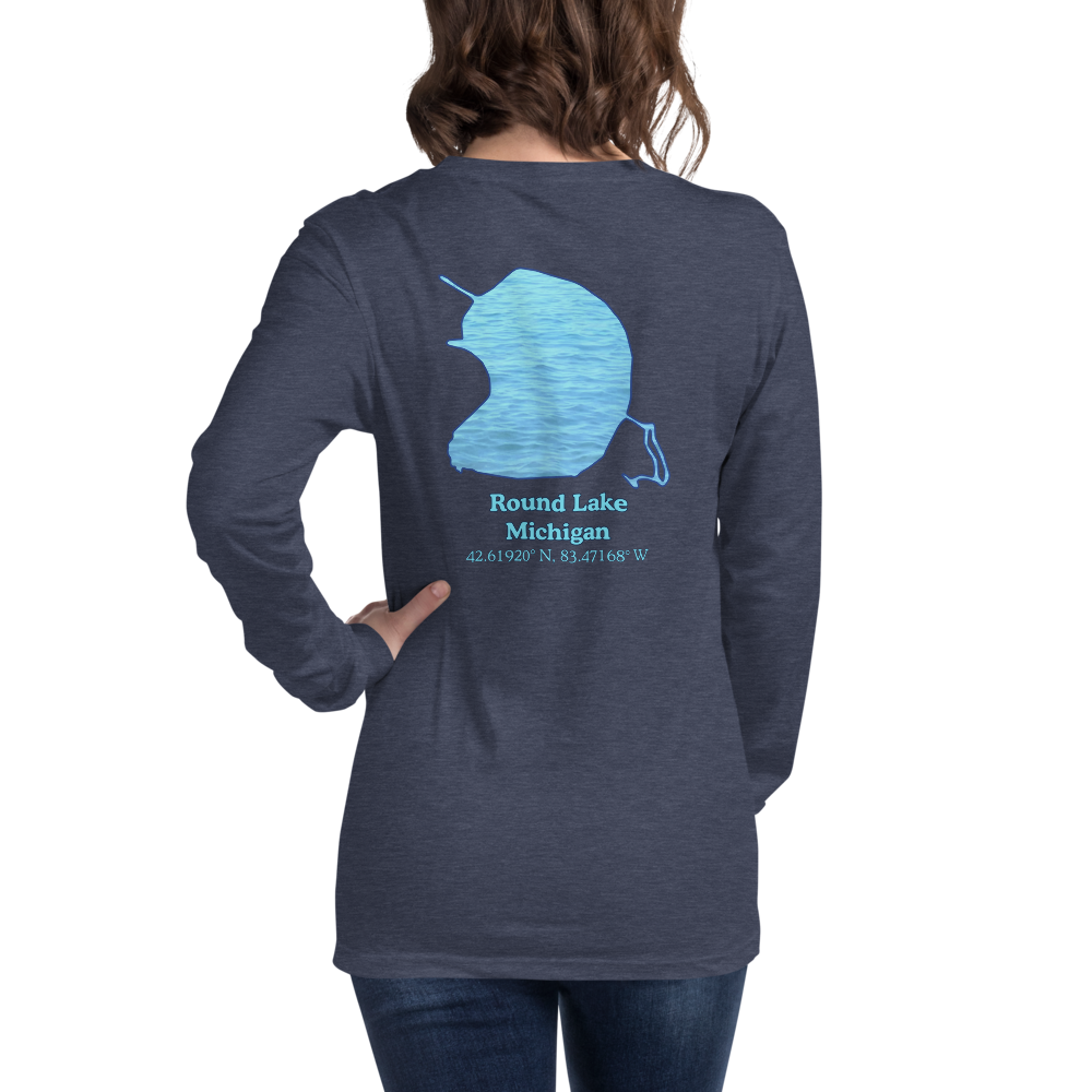 Round Lake Long Sleeve Unisex T-shirt