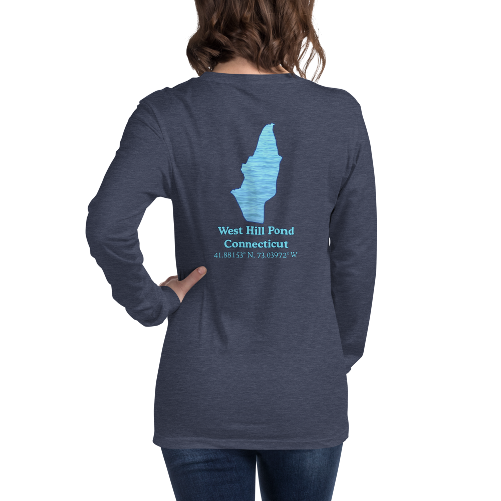 West Hill Pond Long Sleeve Unisex T-shirt