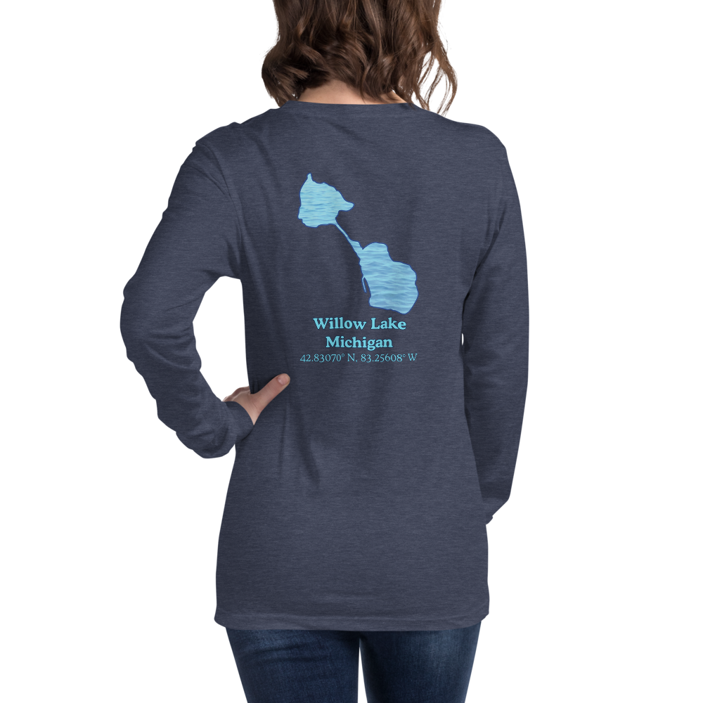 Willow Lake Long Sleeve Unisex T-shirt