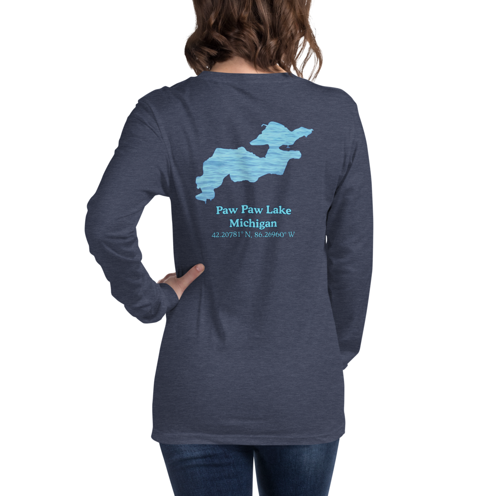Paw Paw Lake Long Sleeve Unisex T-shirt