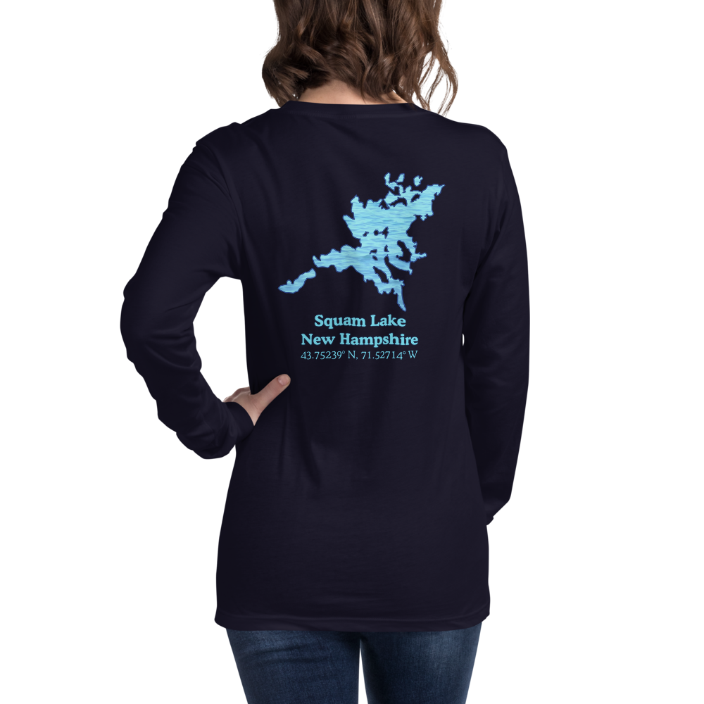 Squam Lake Long Sleeve Unisex T-shirt