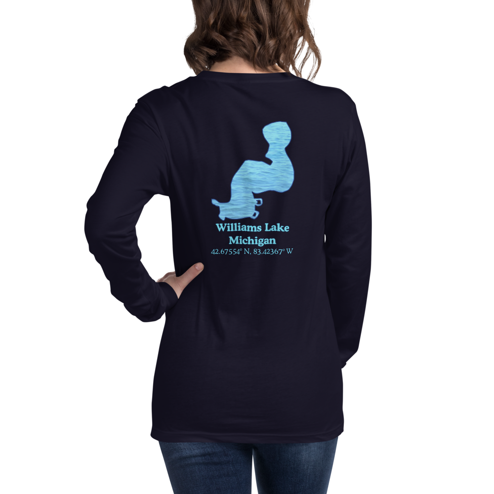 Williams Lake Long Sleeve Unisex T-shirt