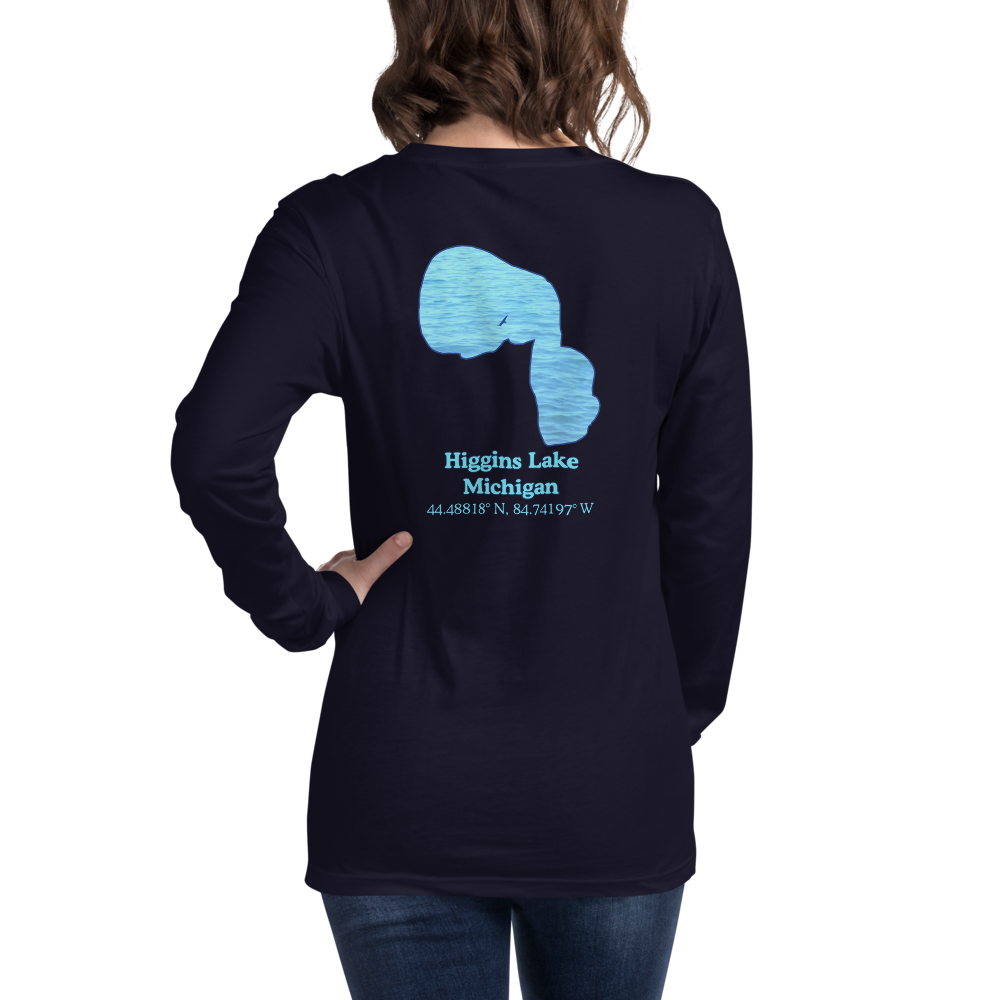 Higgins Lake Long Sleeve Unisex T-shirt