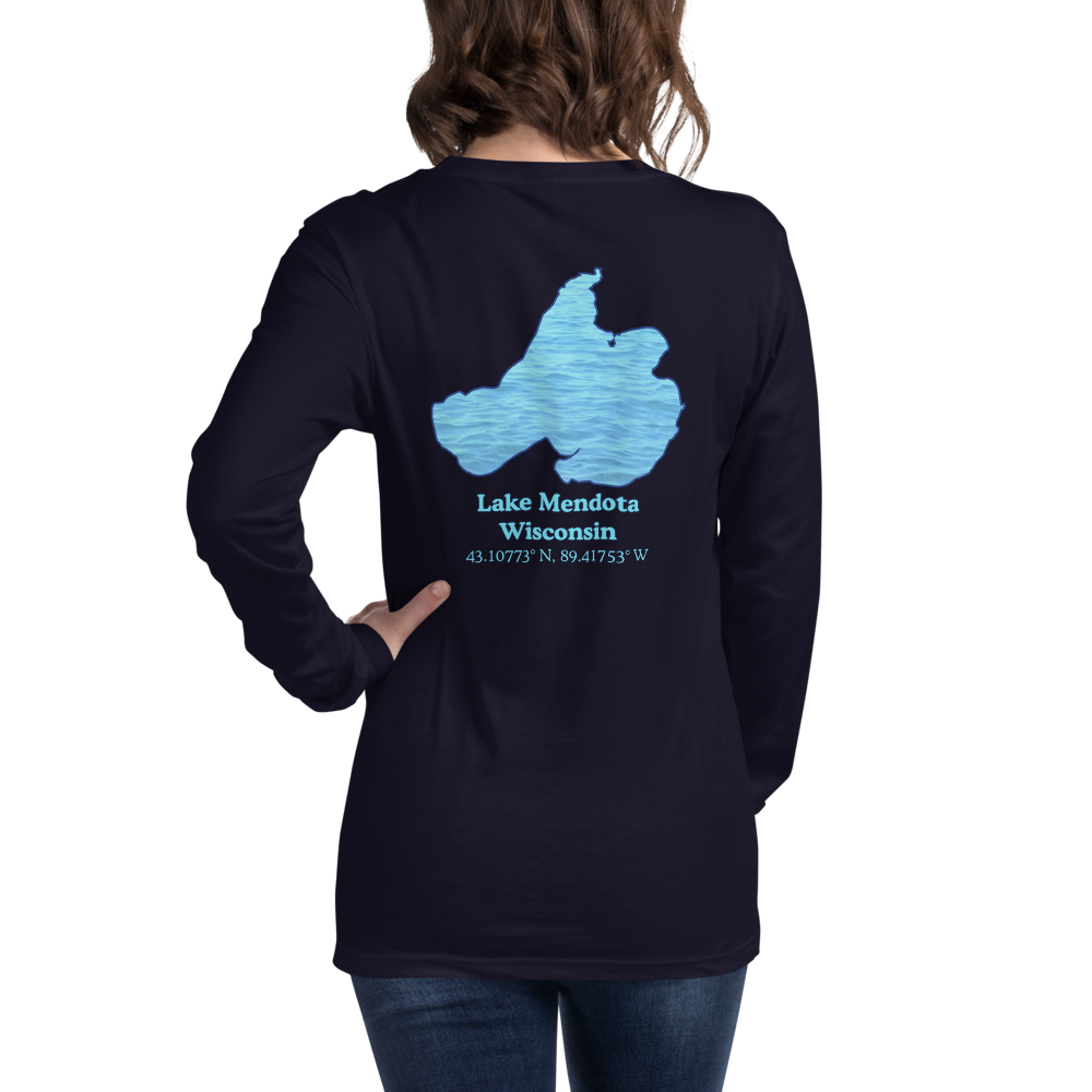Lake Mendota Long Sleeve Unisex T-shirt