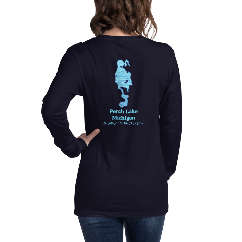 Perch Lake Long Sleeve Unisex T-shirt