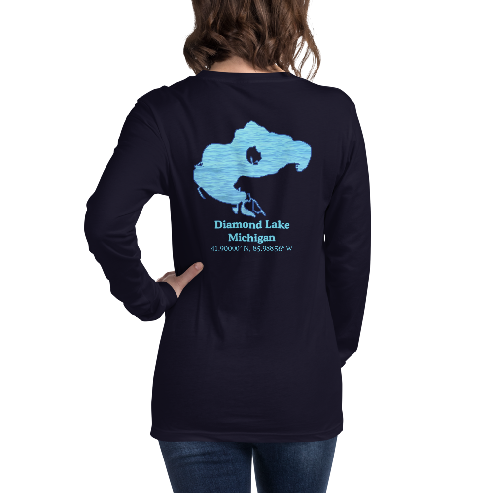 Diamond Lake Long Sleeve Unisex T-shirt