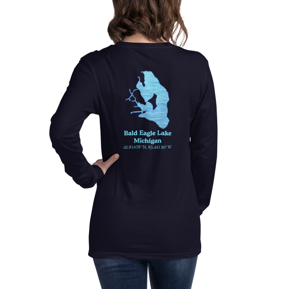 Bald Eagle Lake Long Sleeve Unisex T-shirt