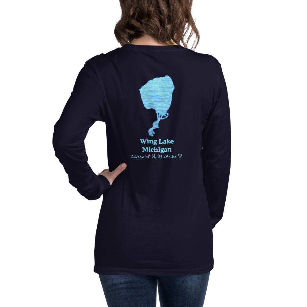 Wing Lake Long Sleeve Unisex T-shirt