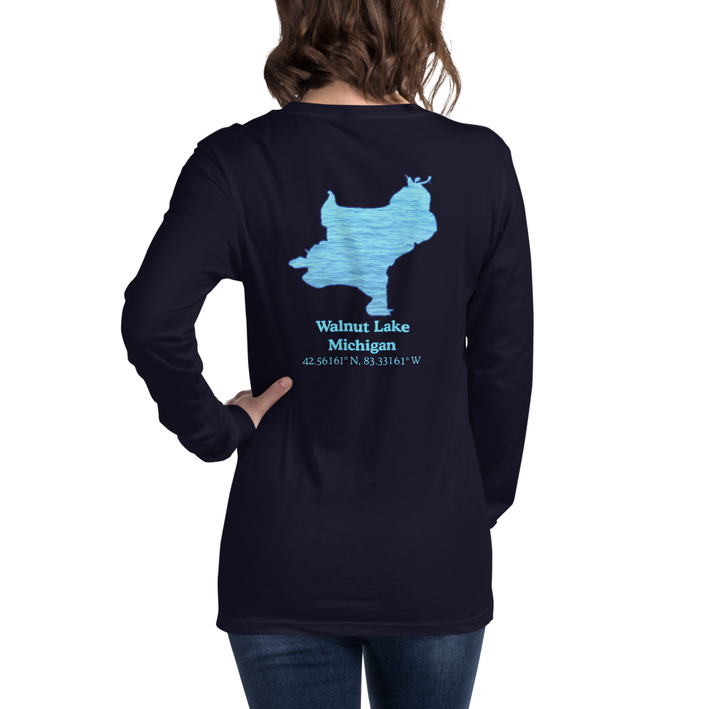 Walnut Lake Long Sleeve Unisex T-shirt