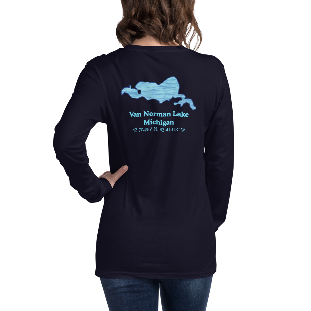 Van Norman Lake Long Sleeve Unisex T-shirt