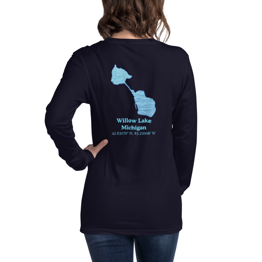 Willow Lake Long Sleeve Unisex T-shirt