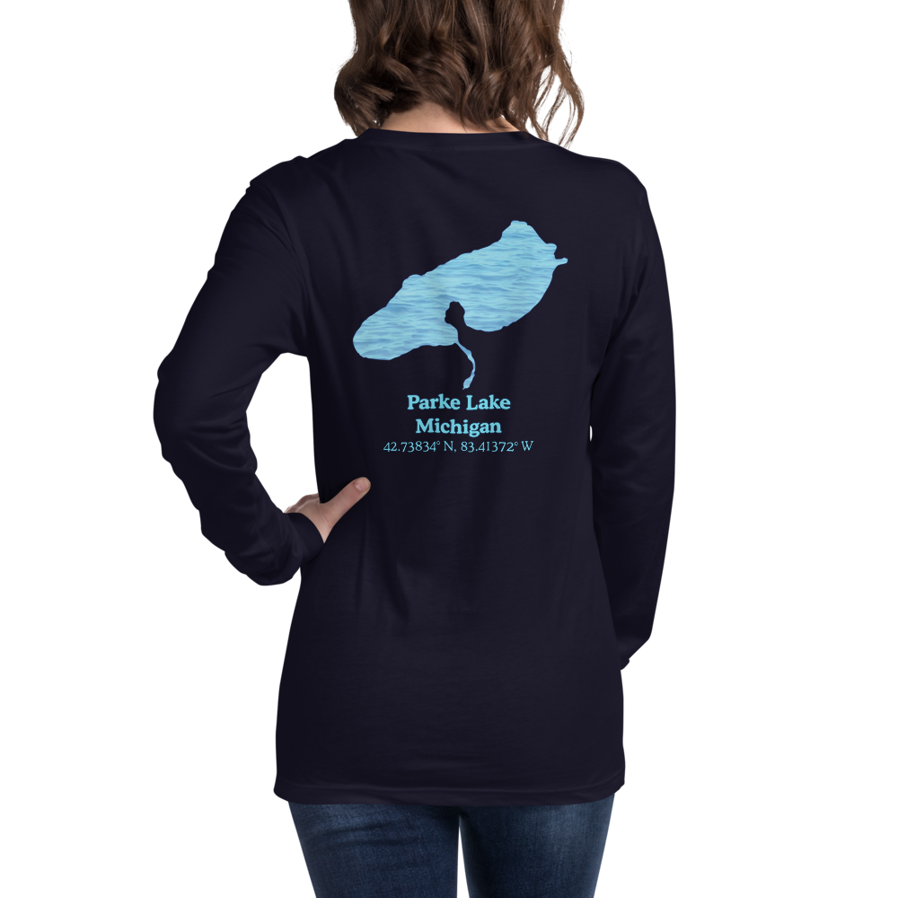 Parke Lake Long Sleeve Unisex T-shirt
