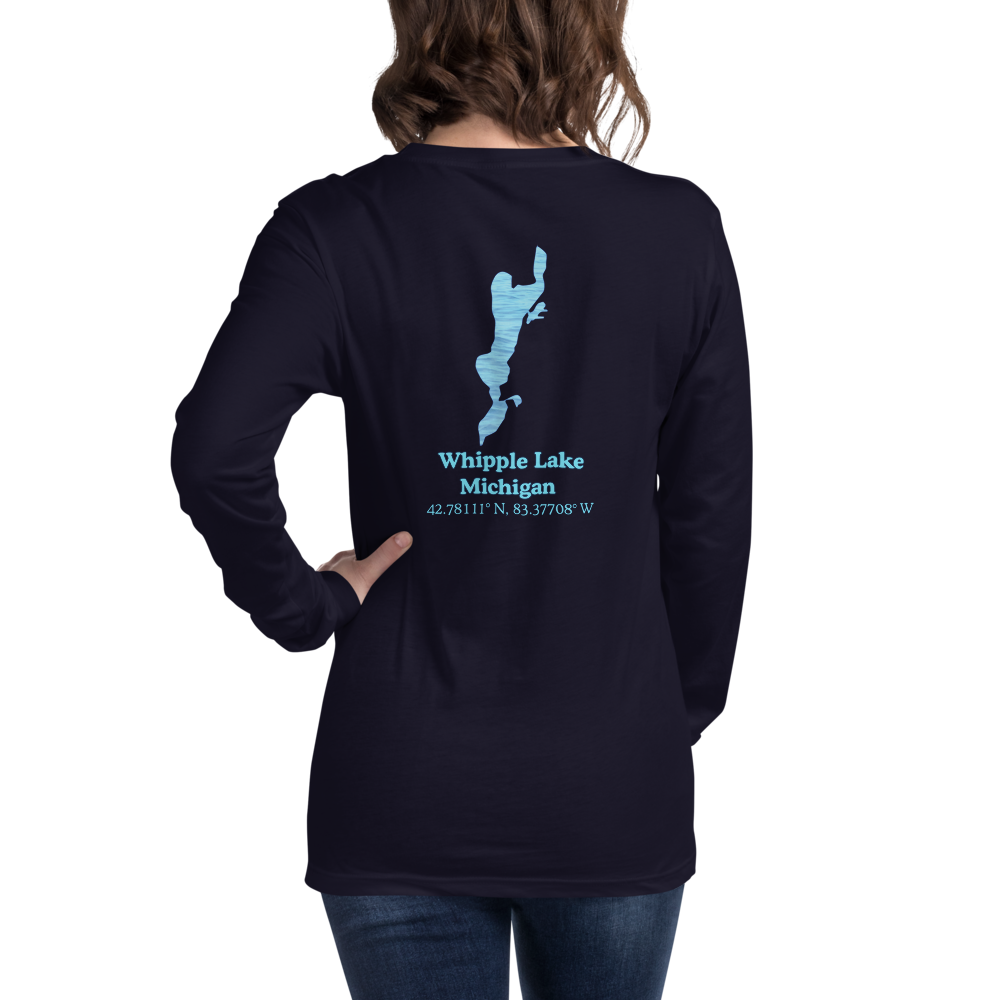 Whipple Lake Long Sleeve Unisex T-shirt