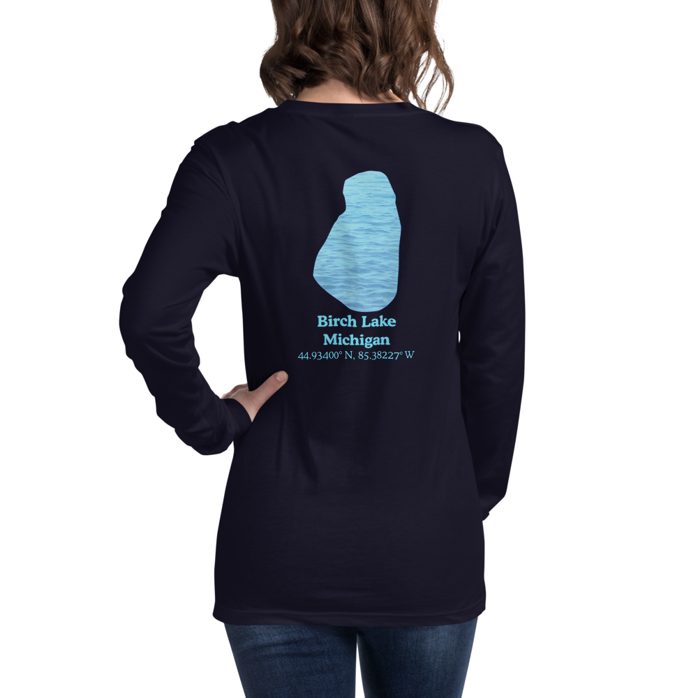 Birch Lake Long Sleeve Unisex T-shirt