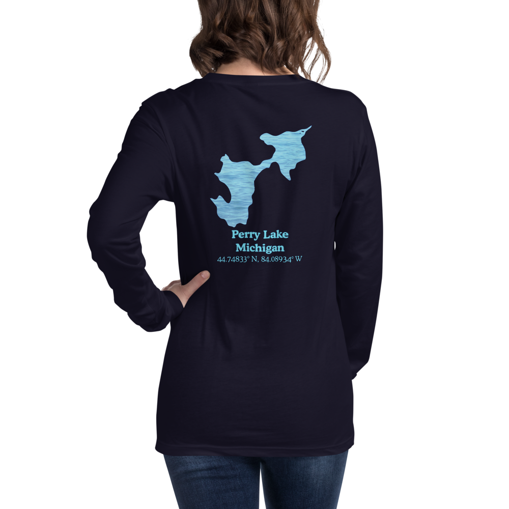 Perry Lake Long Sleeve Unisex T-shirt
