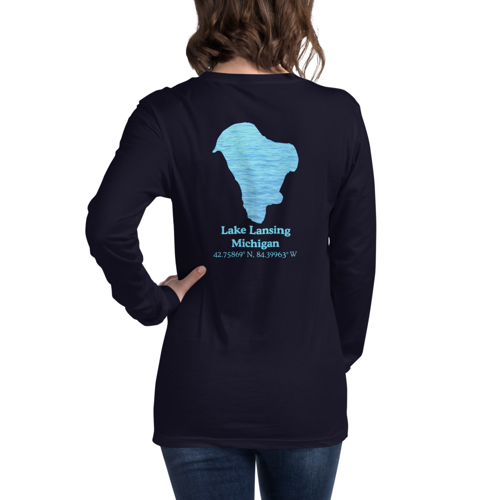 Lake Lansing Long Sleeve Unisex T-shirt