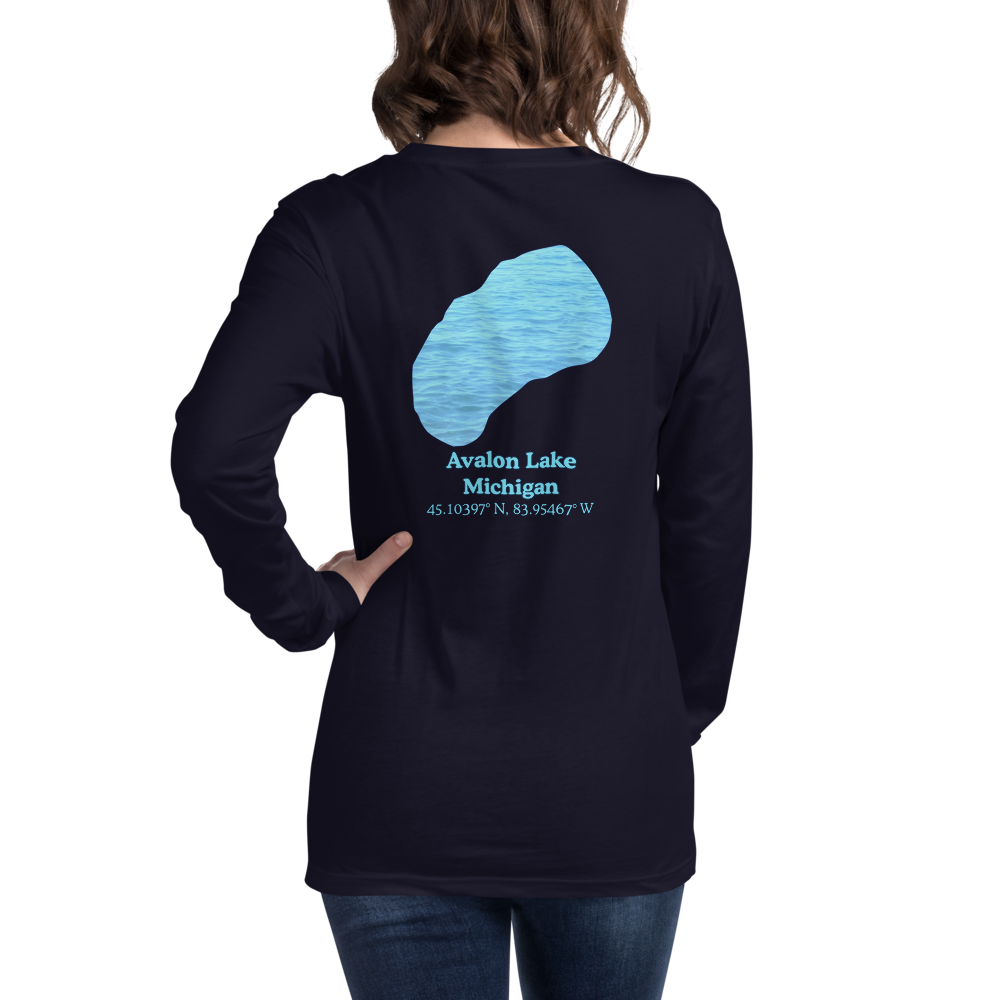 Avalon Lake Long Sleeve Unisex T-shirt