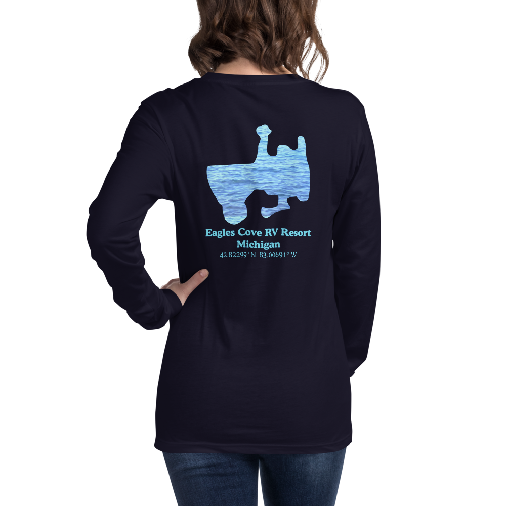 Eagles Cove RV Resort Long Sleeve Unisex T-shirt
