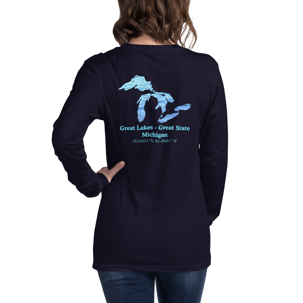 Great Lakes - Great State Long Sleeve Unisex T-shirt